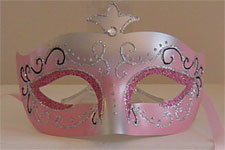 Venetian Mask - Celebrazione Ragazza - Pink
