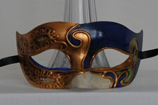 Venetian Mask - Corsara - Blue
